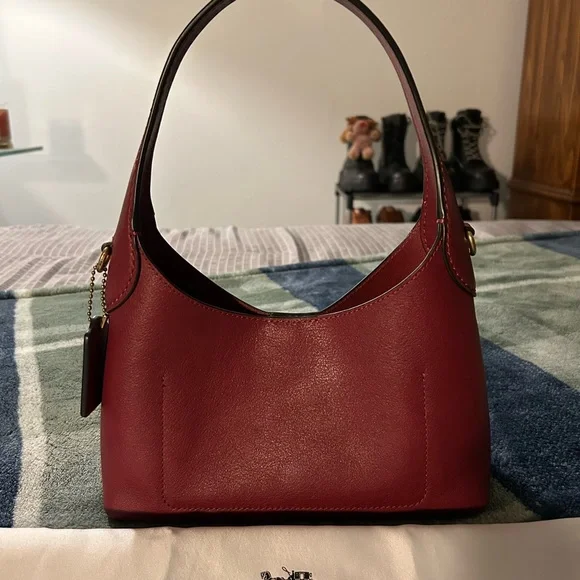 Coach dark ruby Brooklyn 23 - Picture 2 of 6